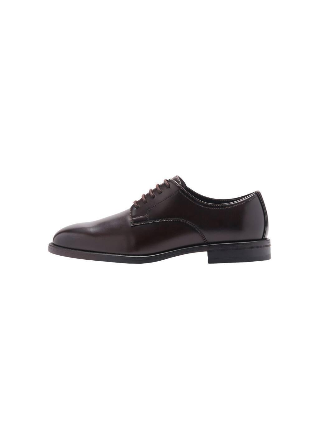 Brown Blucher Suit Shoes, , large image number 3