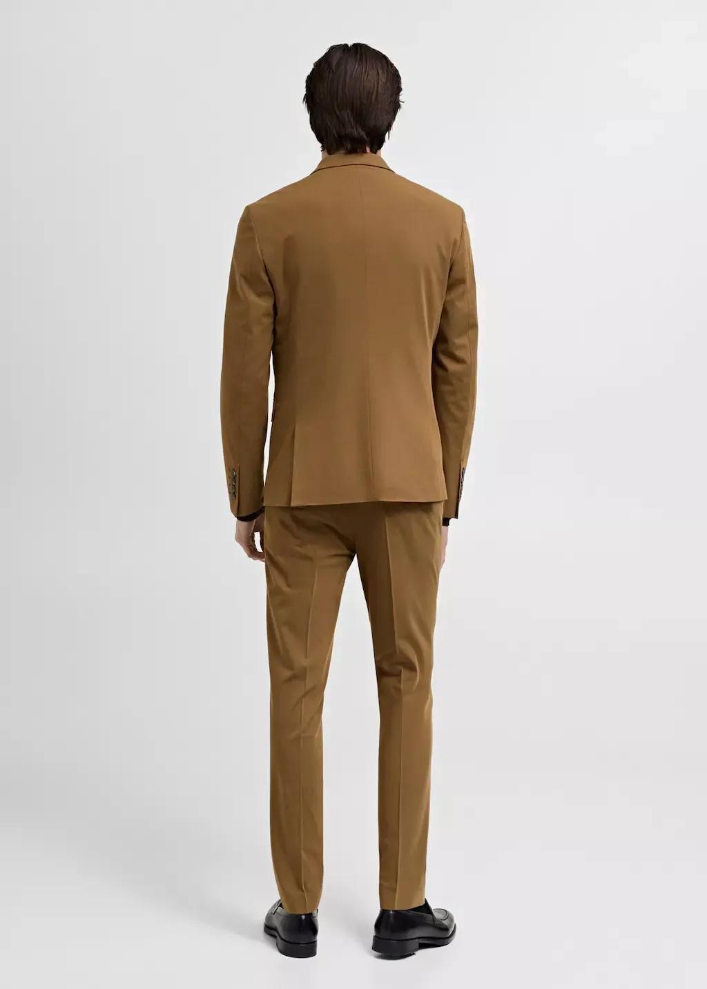 Dark Yellow Formal Suit Blazer, , large image number 5