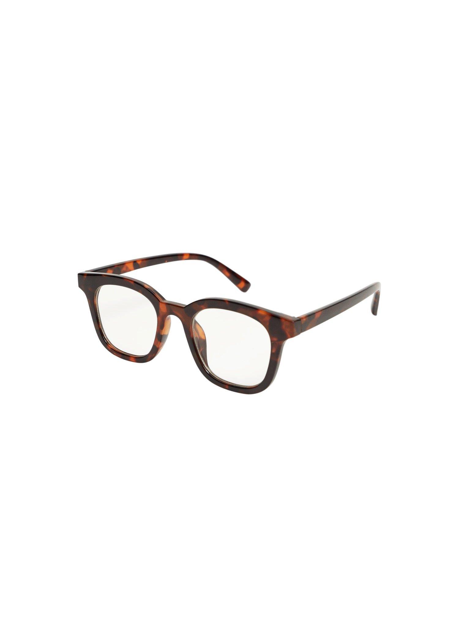 White Acetate Frame Glasses, Men, , large image number 1