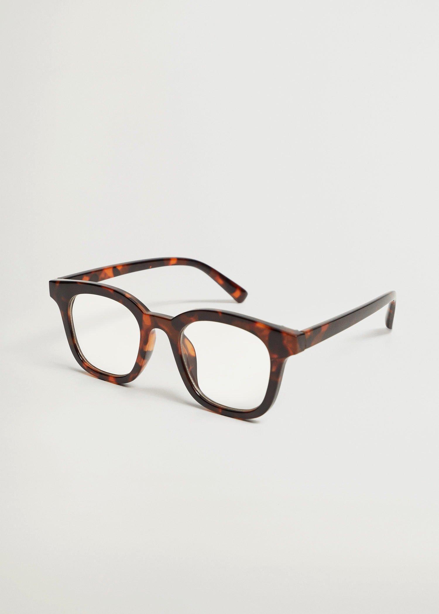 White Acetate Frame Glasses, Men, , large image number 2