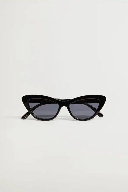 Black Cat-Eye Sunglasses, Women, , large image number 0