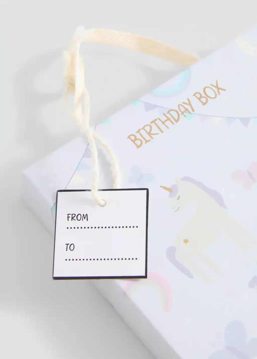 Pink Birthday Gift Box, Kids Girl, Pink, large image number 1