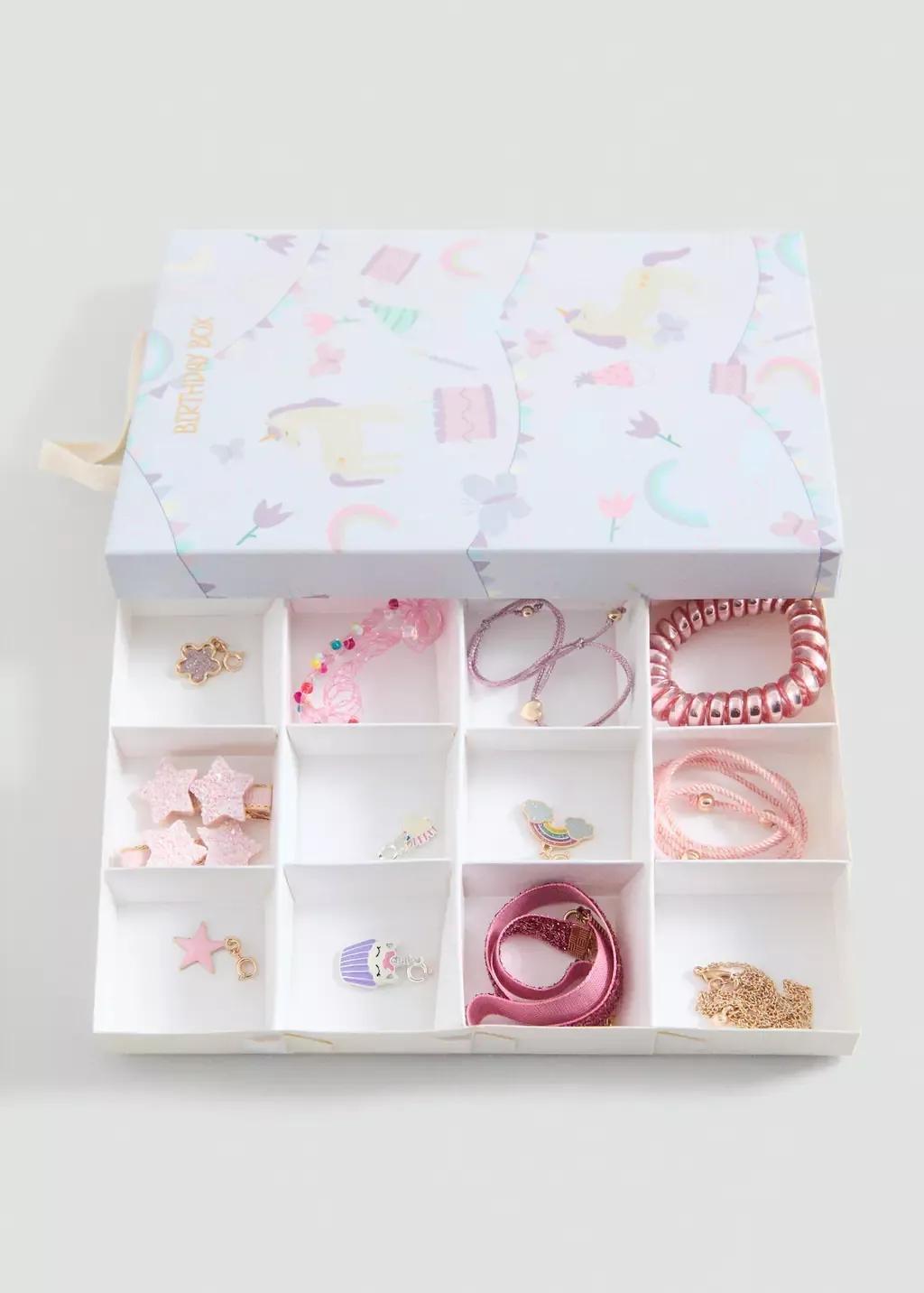 Pink Birthday Gift Box, Kids Girl, Pink, large image number 2