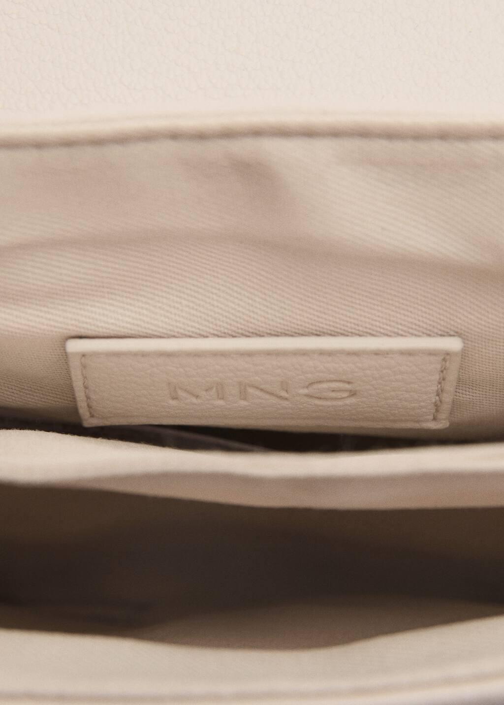 White Flap Bag, 0201_02, large image number 2