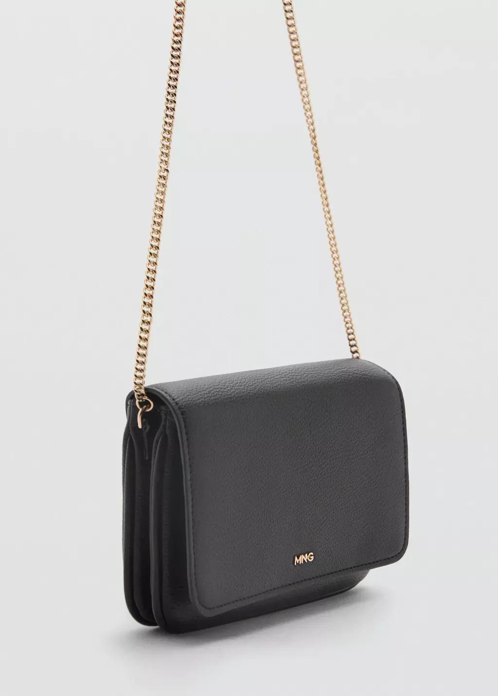 Black Flap Bag, , medium