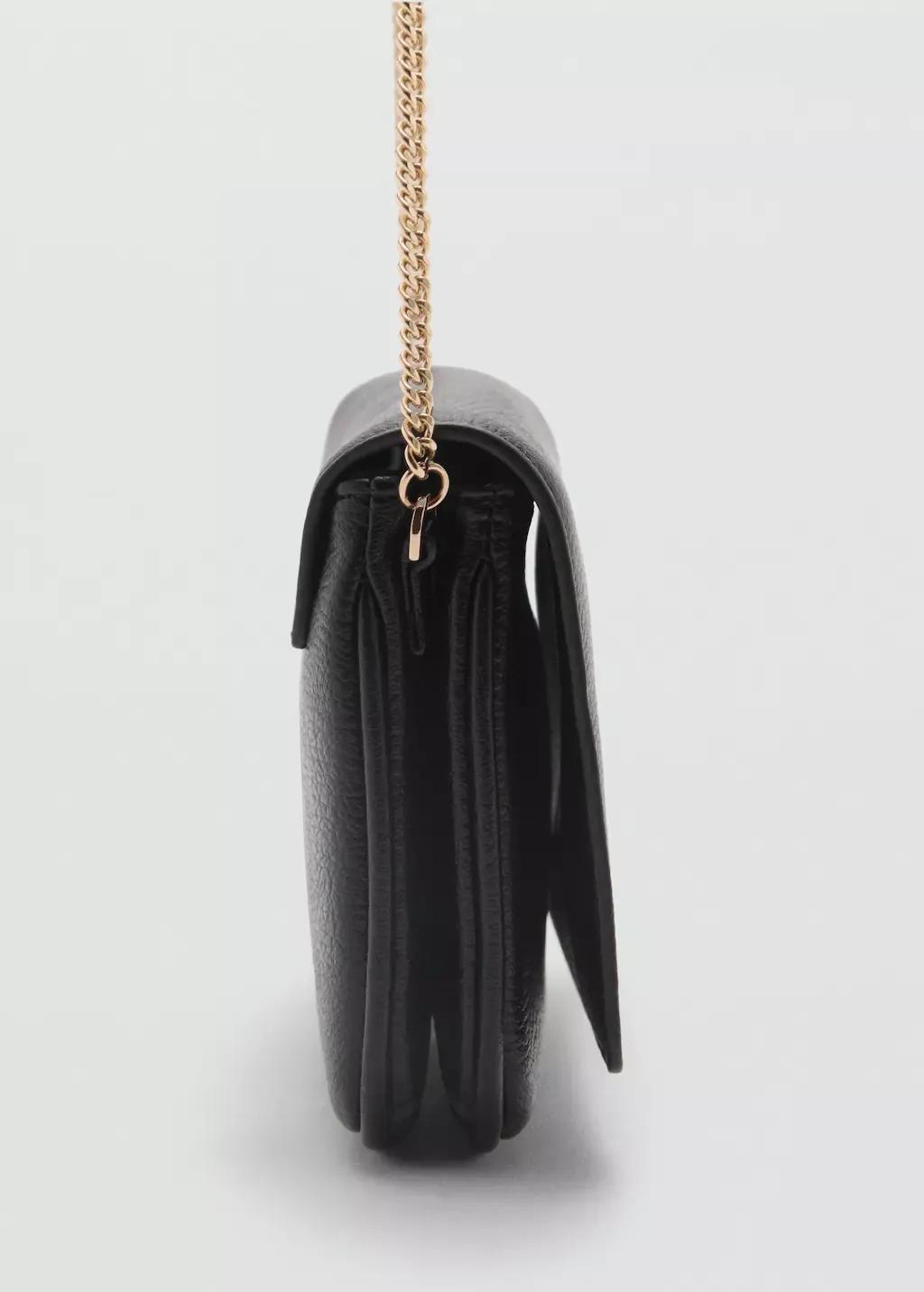 Black Flap Bag, 0201_99, large image number 1
