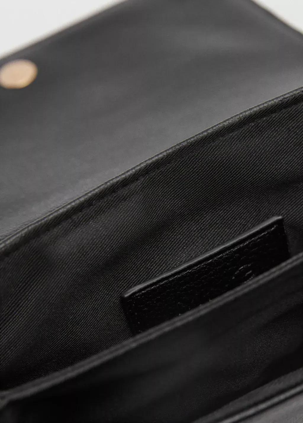 Black Flap Bag, 0201_99, large image number 2