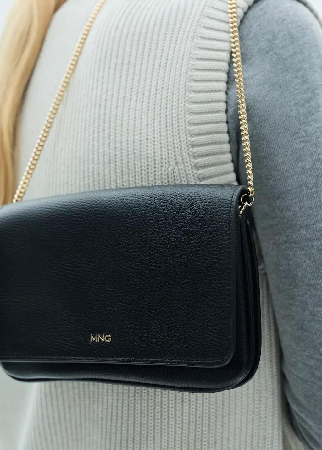 Black Flap Bag, 0201_99, large image number 4