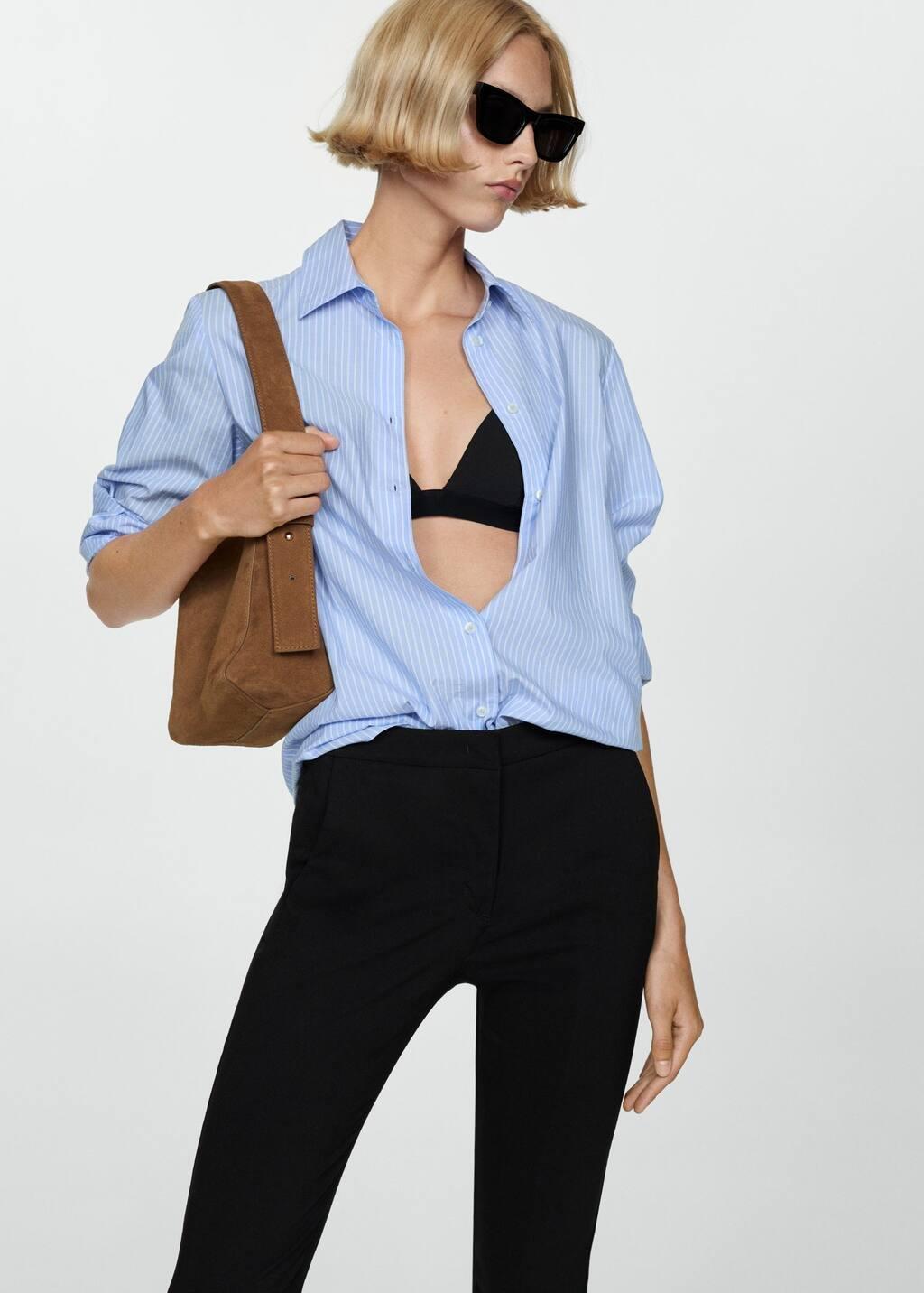 Black Flap Bag, 0201_99, large image number 7