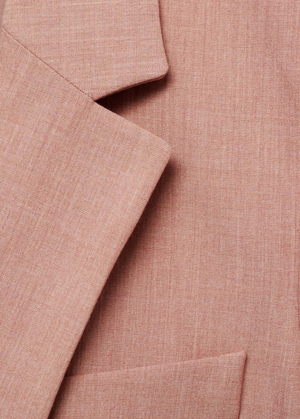 Pink Lt Pastel Fitted Suit Jacket, , large image number 2