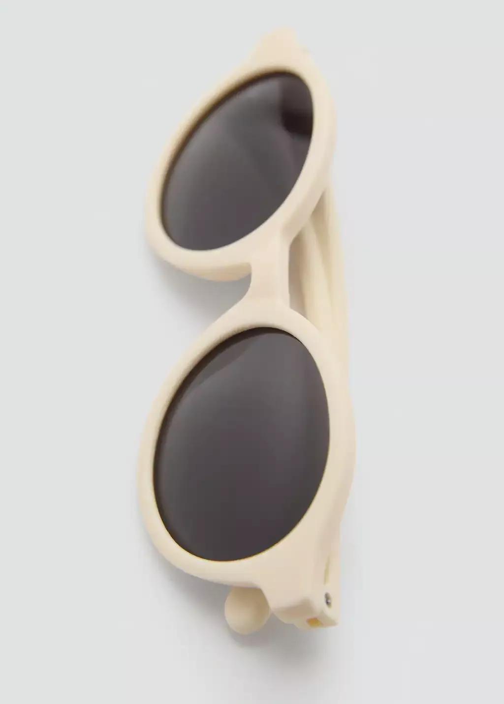 Yellow Resin Frame Sunglasses, Baby Boy, Yellow, large image number 2