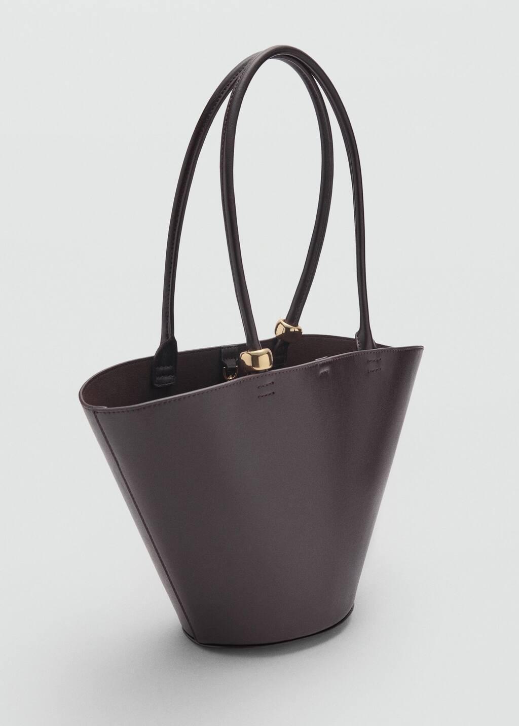 Brown Plain Handmade Shopper Bag, , medium