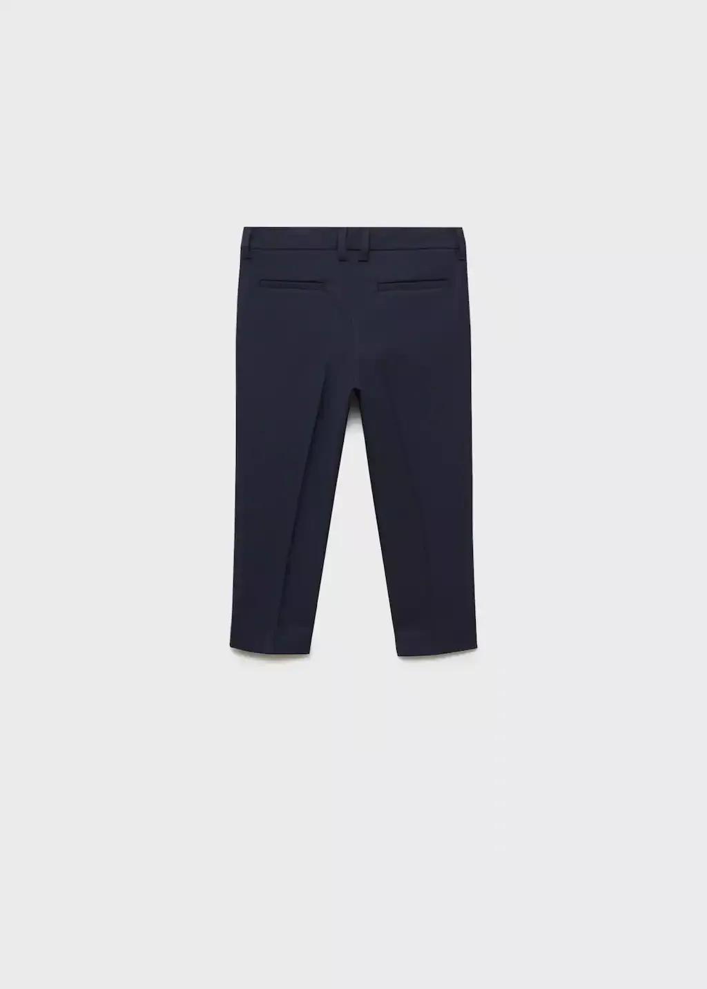 Navy Suit Trousers, Baby Boy, , large image number 1