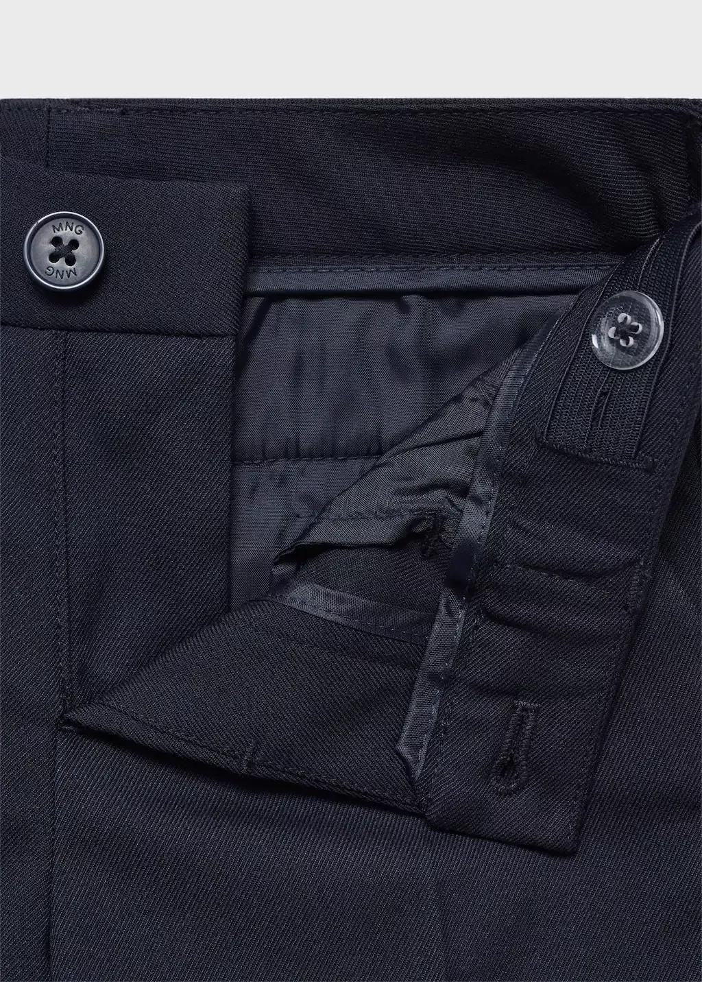 Navy Suit Trousers, Baby Boy, , large image number 2