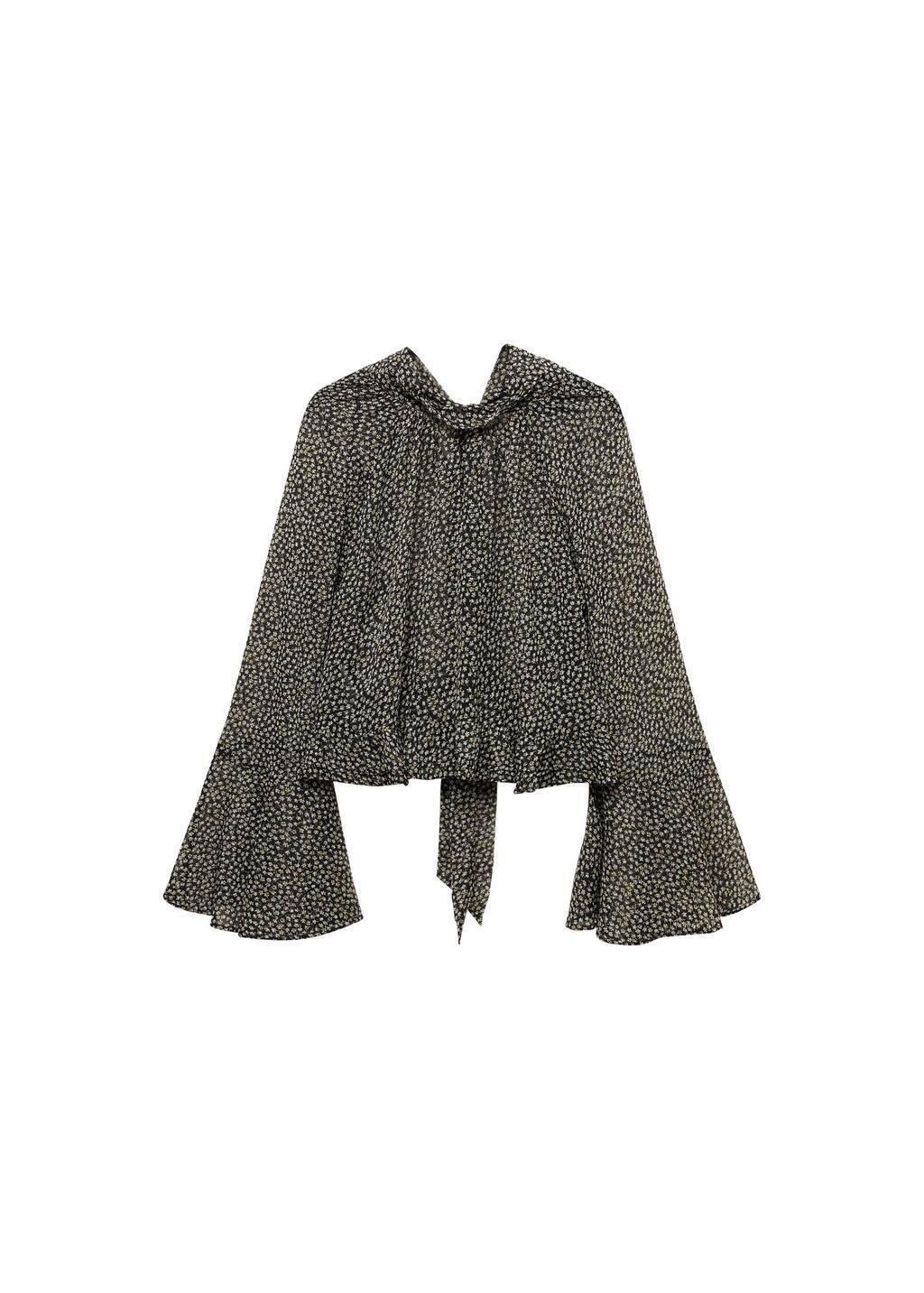 Floral-print Frills Ruffle Blouse, , large image number 3