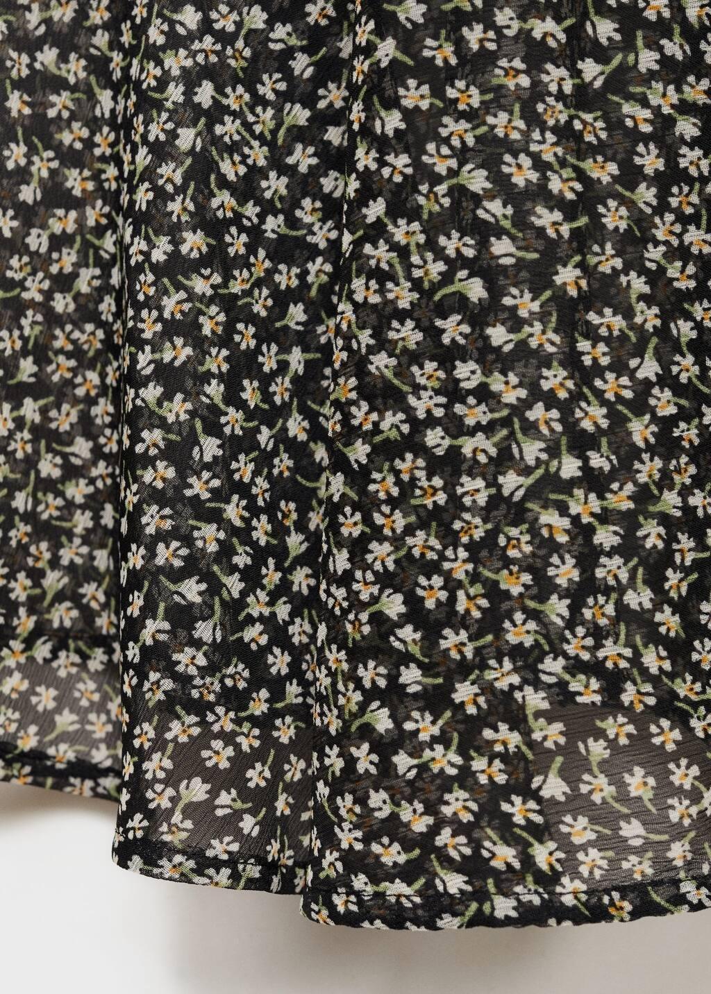 Floral-print Frills Ruffle Blouse, , large image number 4