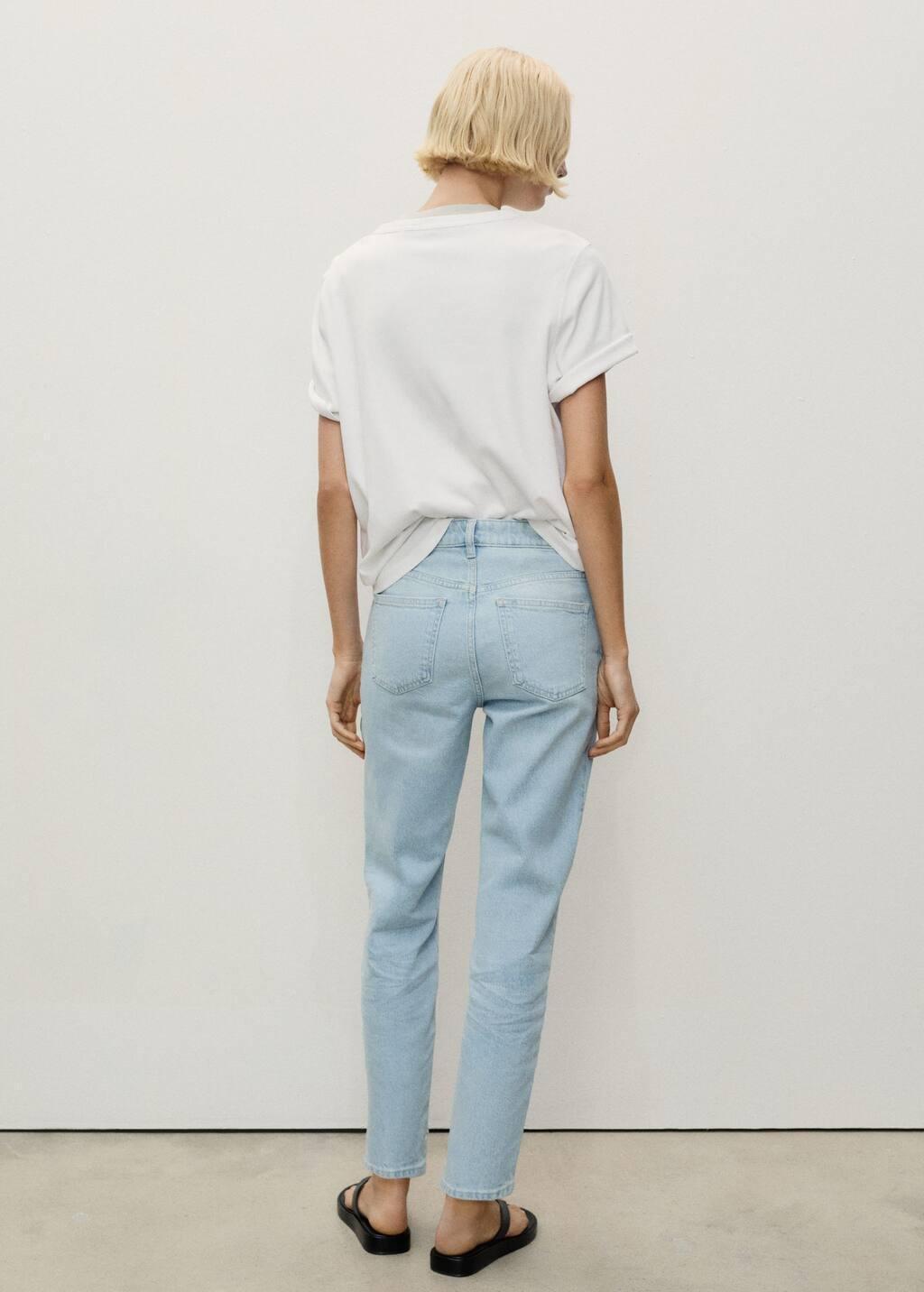 Blue Newmom Comfort High-Rise Jeans, , large image number 5