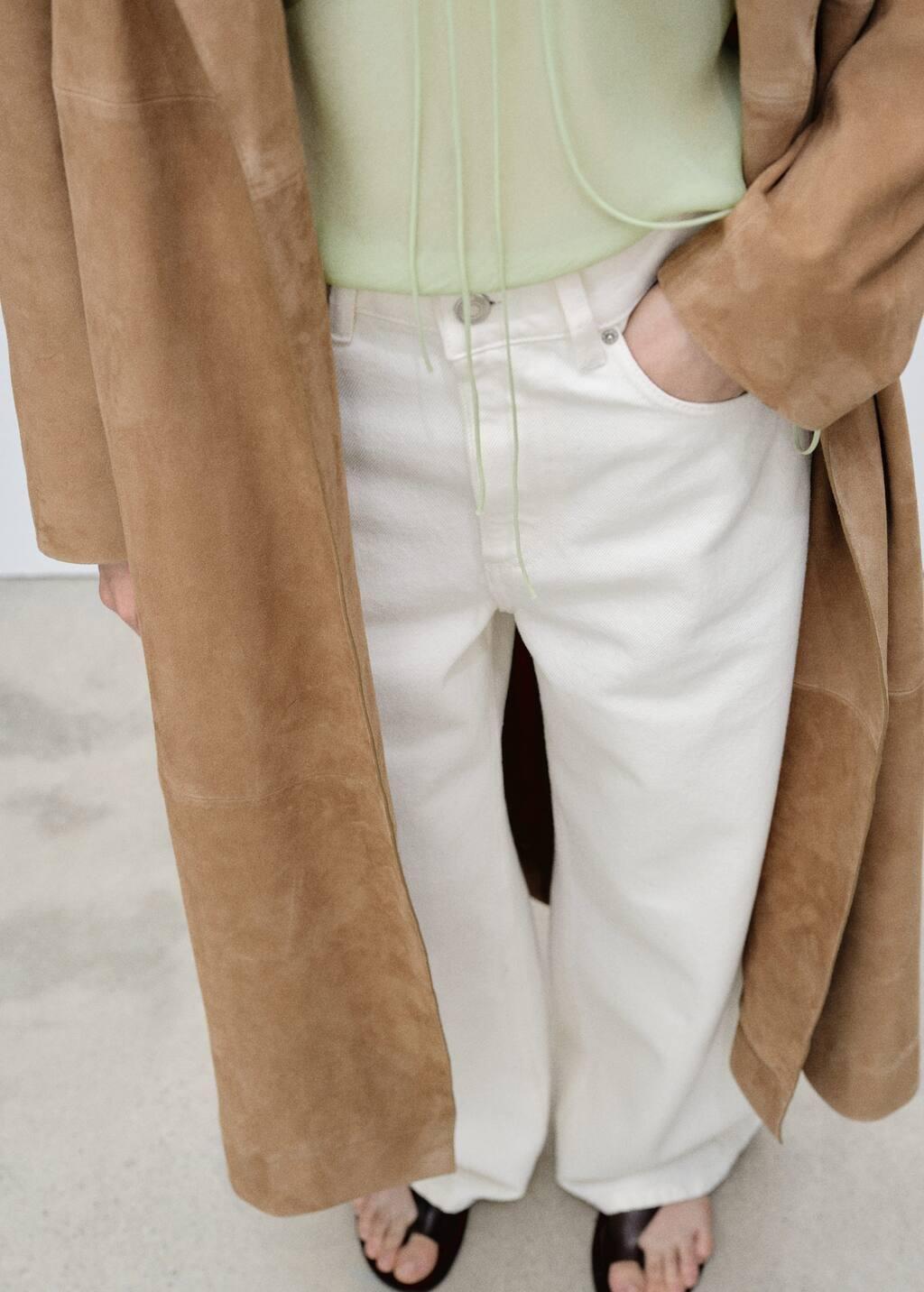 White High-Rise Balloon Jeans, , large image number 3