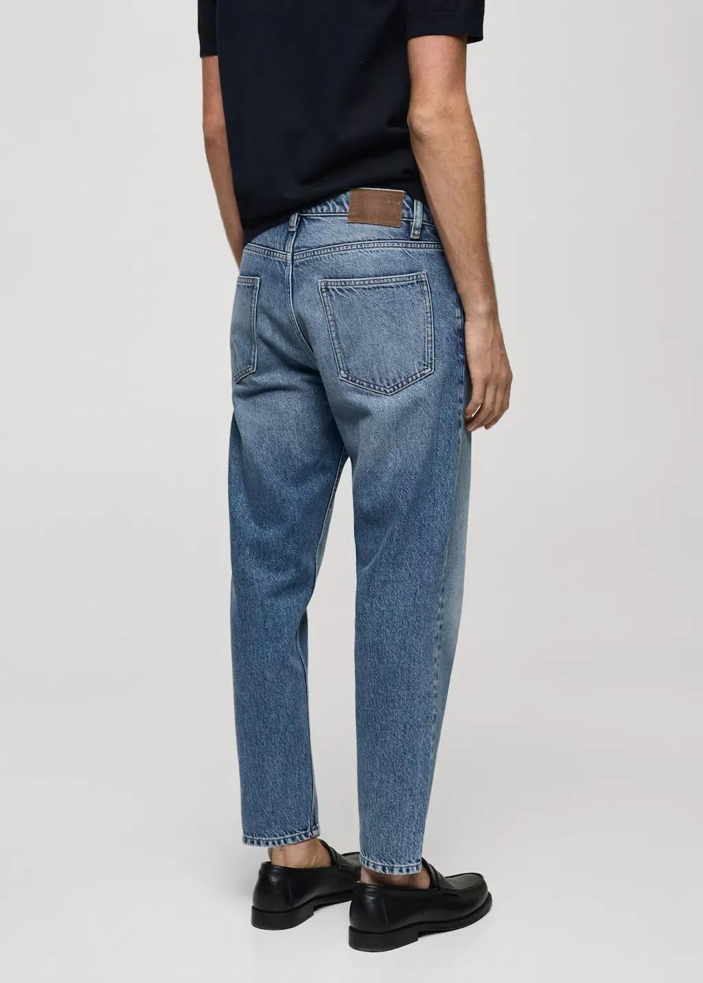 Light Wash Cropped Jeans, , large image number 6