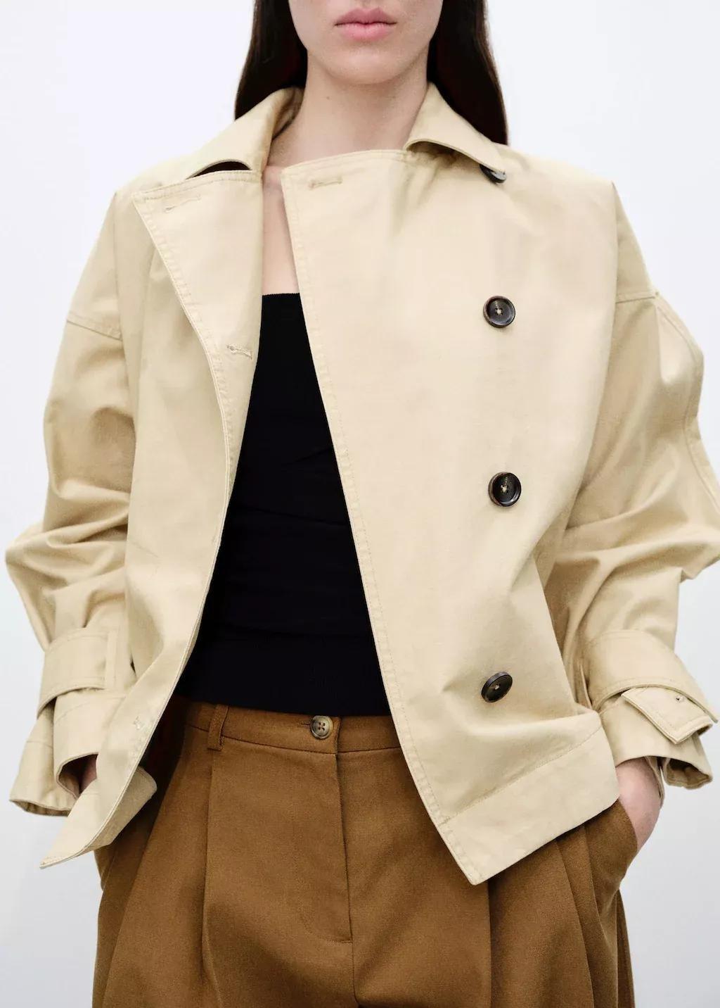Grey Lt Pastel Oversized Cotton Parka, , large image number 0