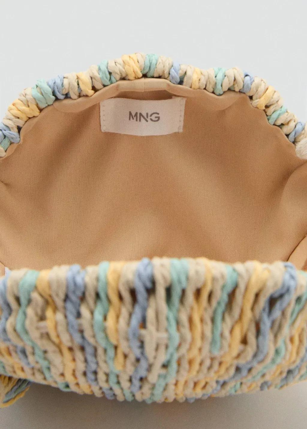 Brown Lt Pastel Shell Basket Bag, Baby Girl, Light Pastel Brown, large image number 2