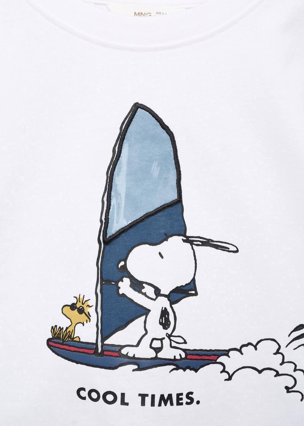 Blue Snoopy Short Pyjamas, Baby Boy, , large image number 2