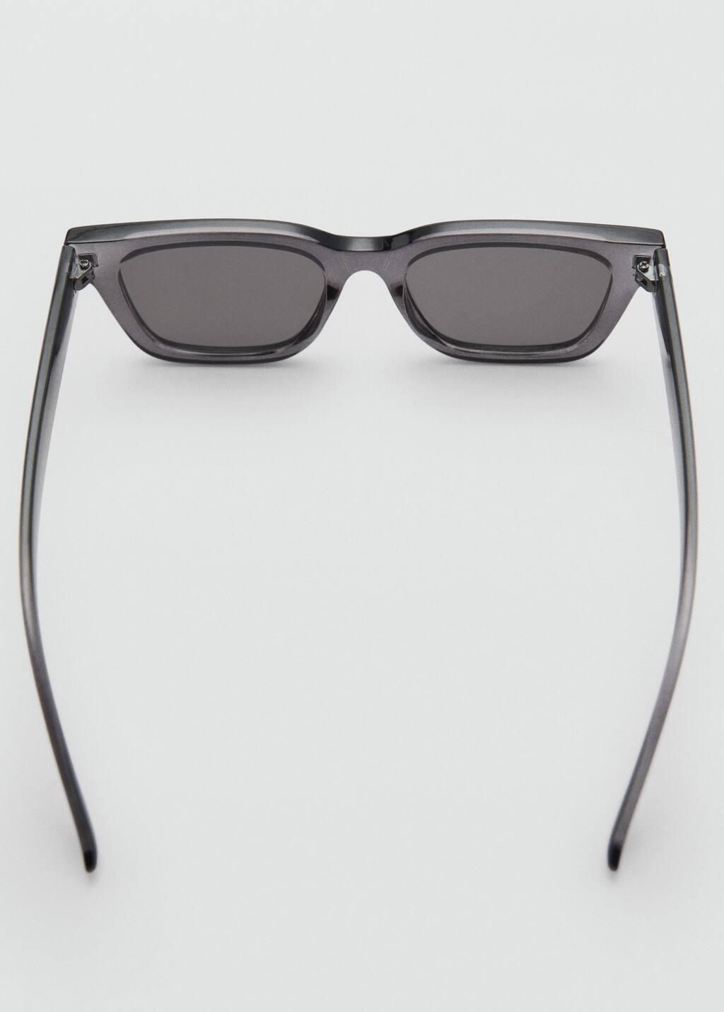 Grey Squared Frame Sunglasses, 0201_92, large image number 1