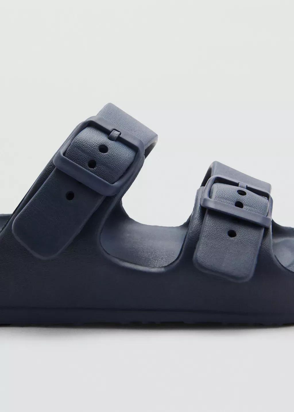 Blue Flip Flops Buckles, Kids Boy, , large image number 1