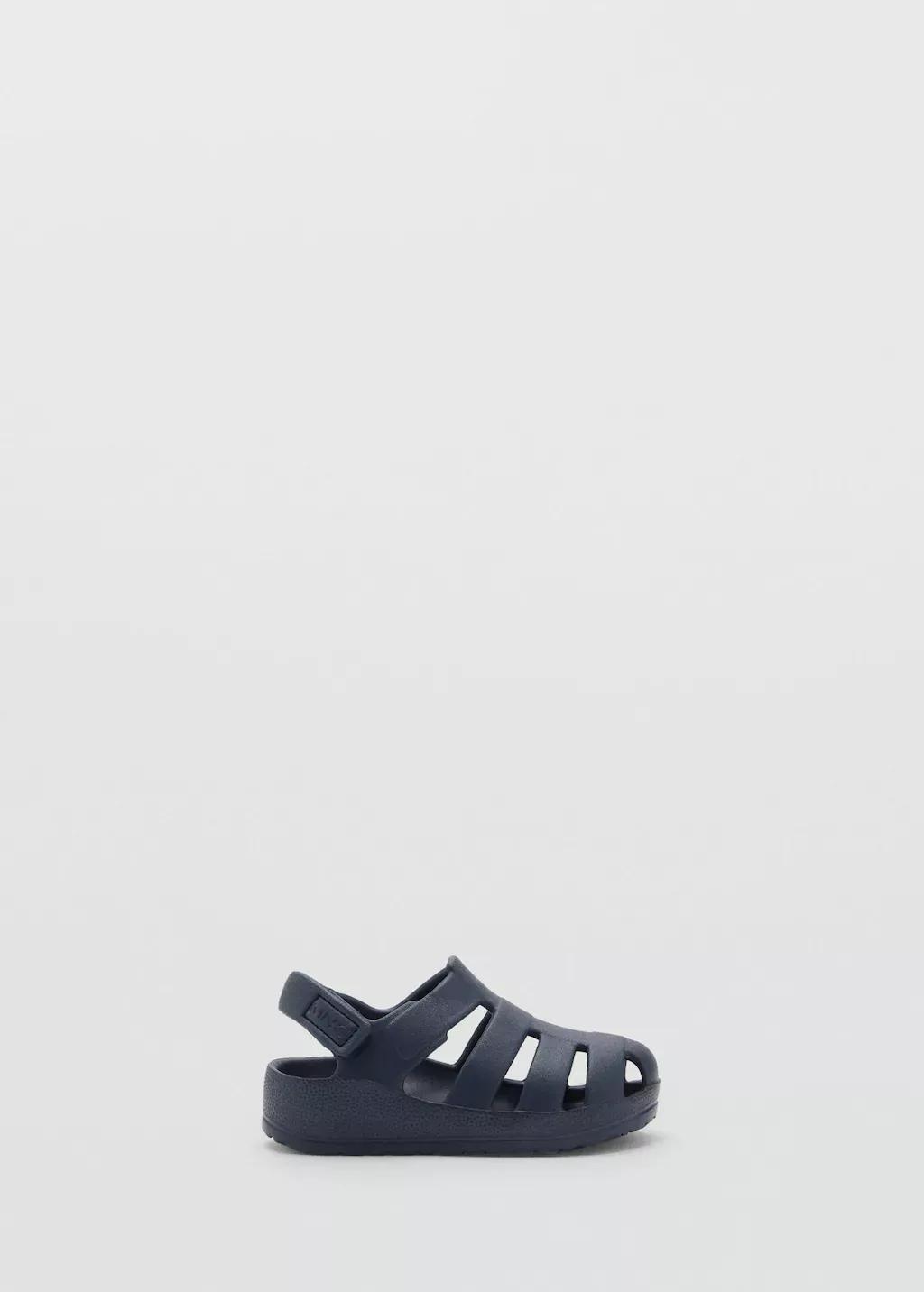 Navy Crab Sandals, Baby Boy, , large image number 4