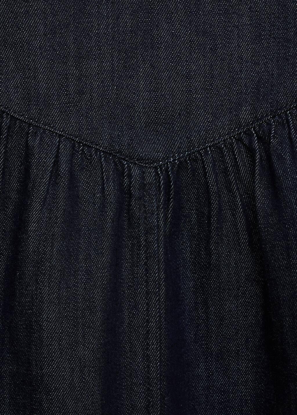 OPEN BLUE Flared denim skirt, , large image number 2