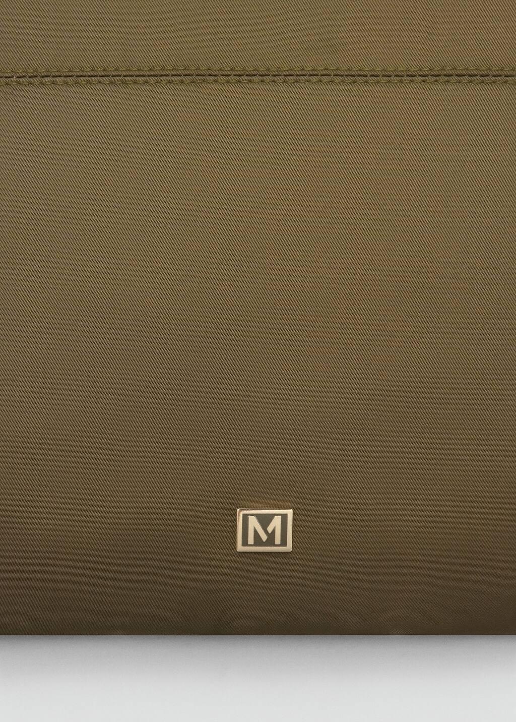 Khaki Nylon Case With Zip, 0201_37, large image number 1