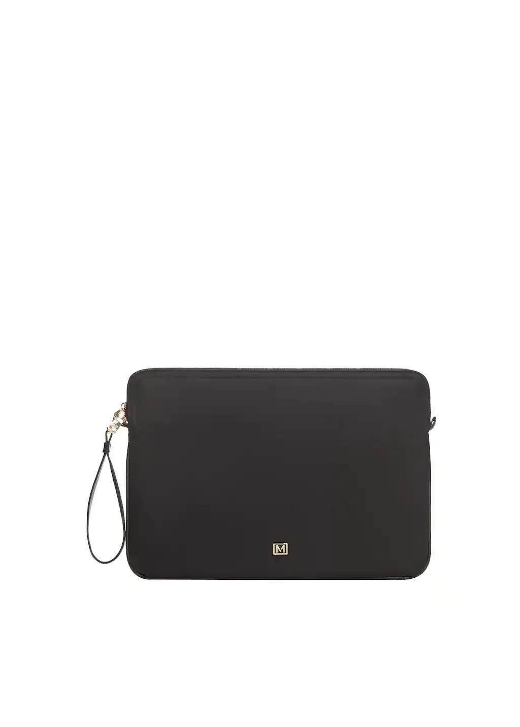Black Nylon Case With Zip, 0201_99, large image number 3