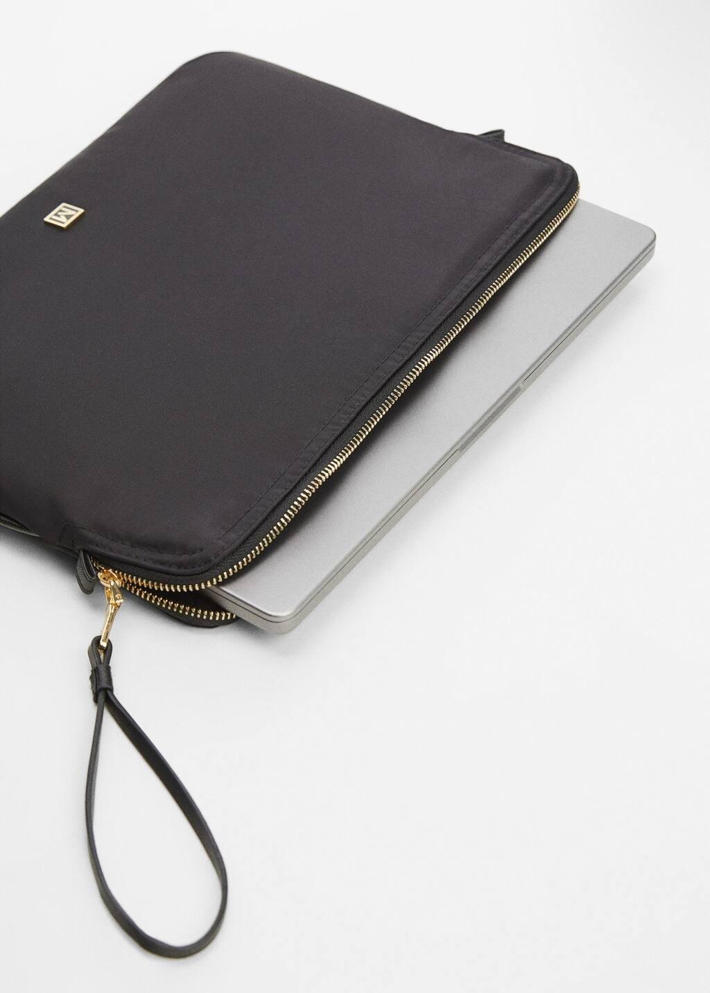 Black Nylon Case With Zip, 0201_99, large image number 4