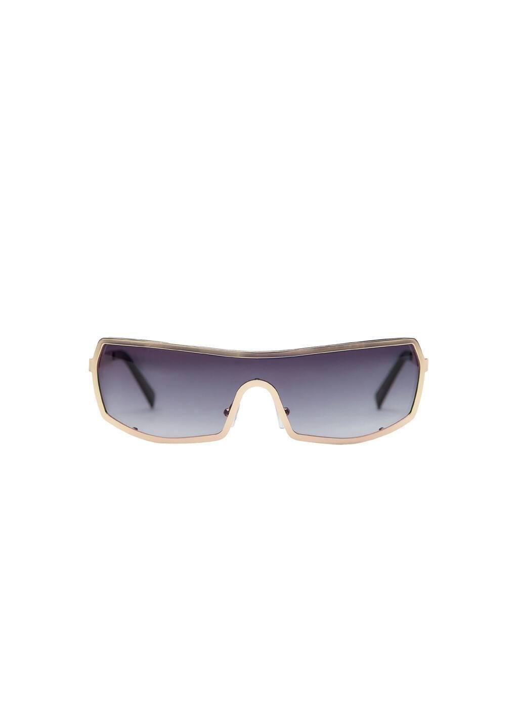 Gold Shield Sunglasses, Gold, large image number 3