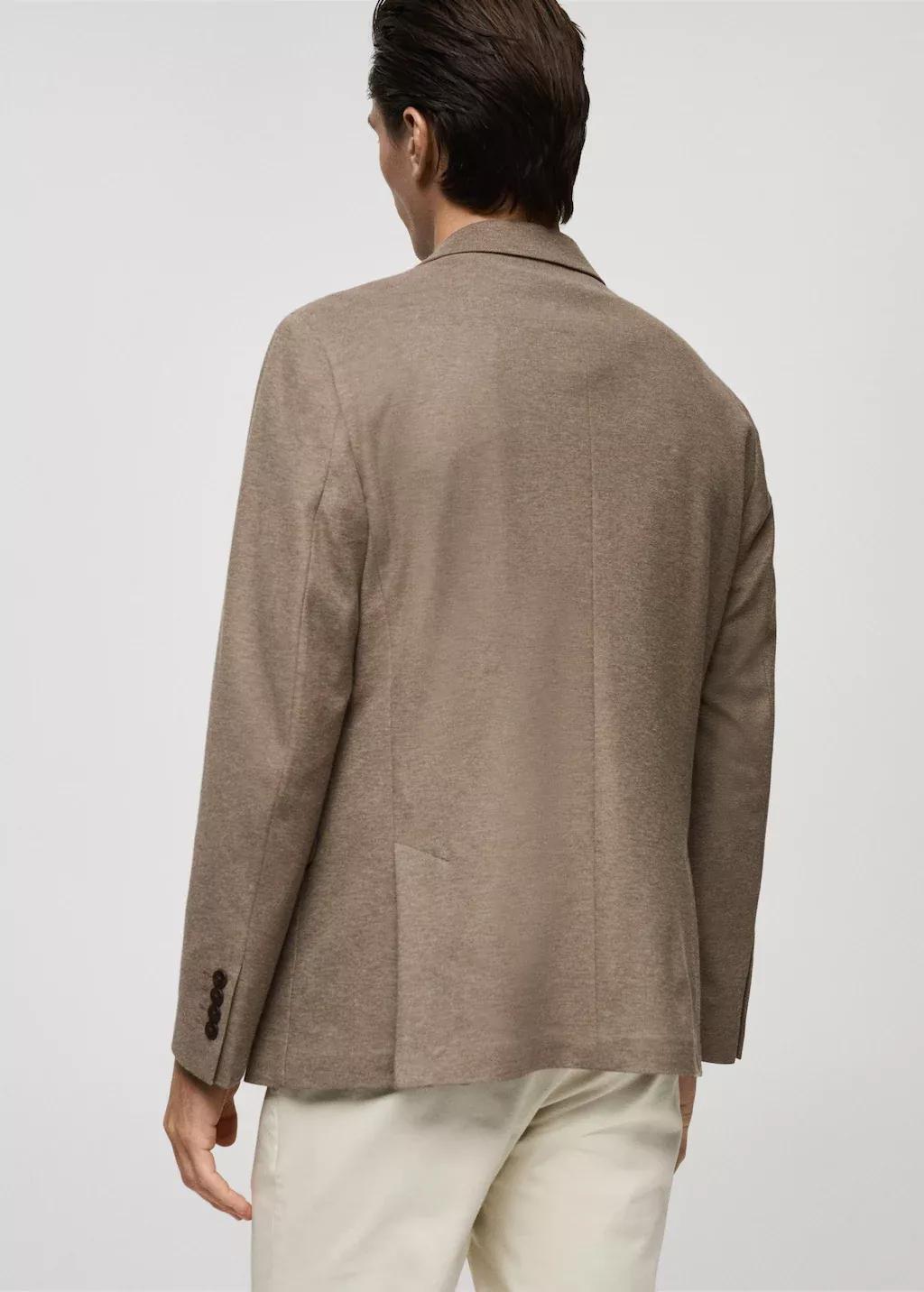 Brown Tailored Blazer Jacket, , large image number 5