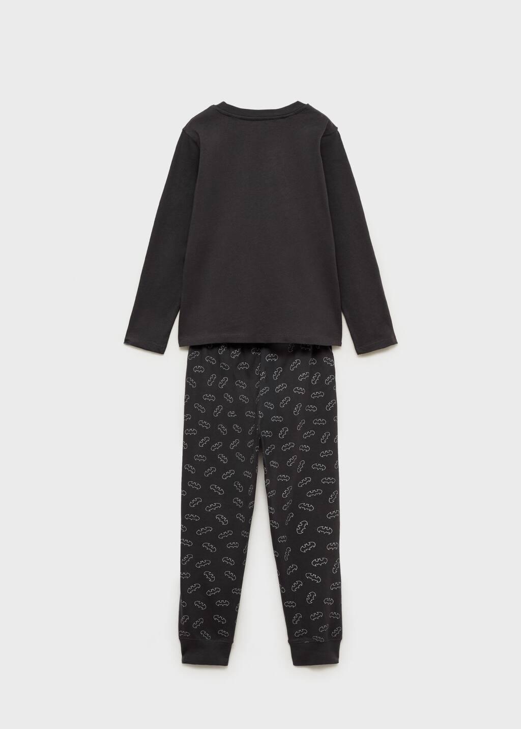 Grey Long Batman Pyjamas, Kids Boy, , large image number 1