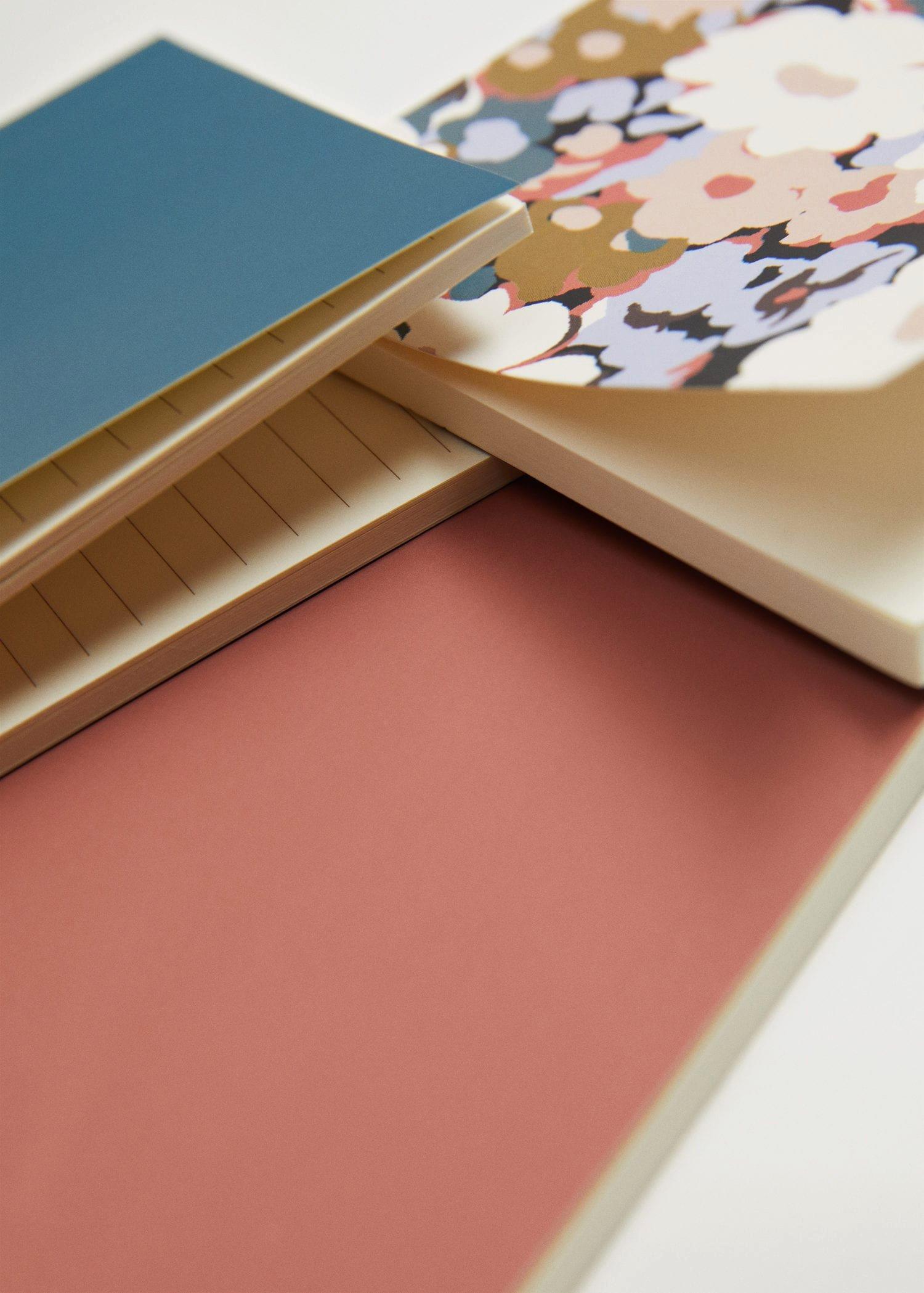 Pastel Pink Combined Notebooks, Women, , large image number 0