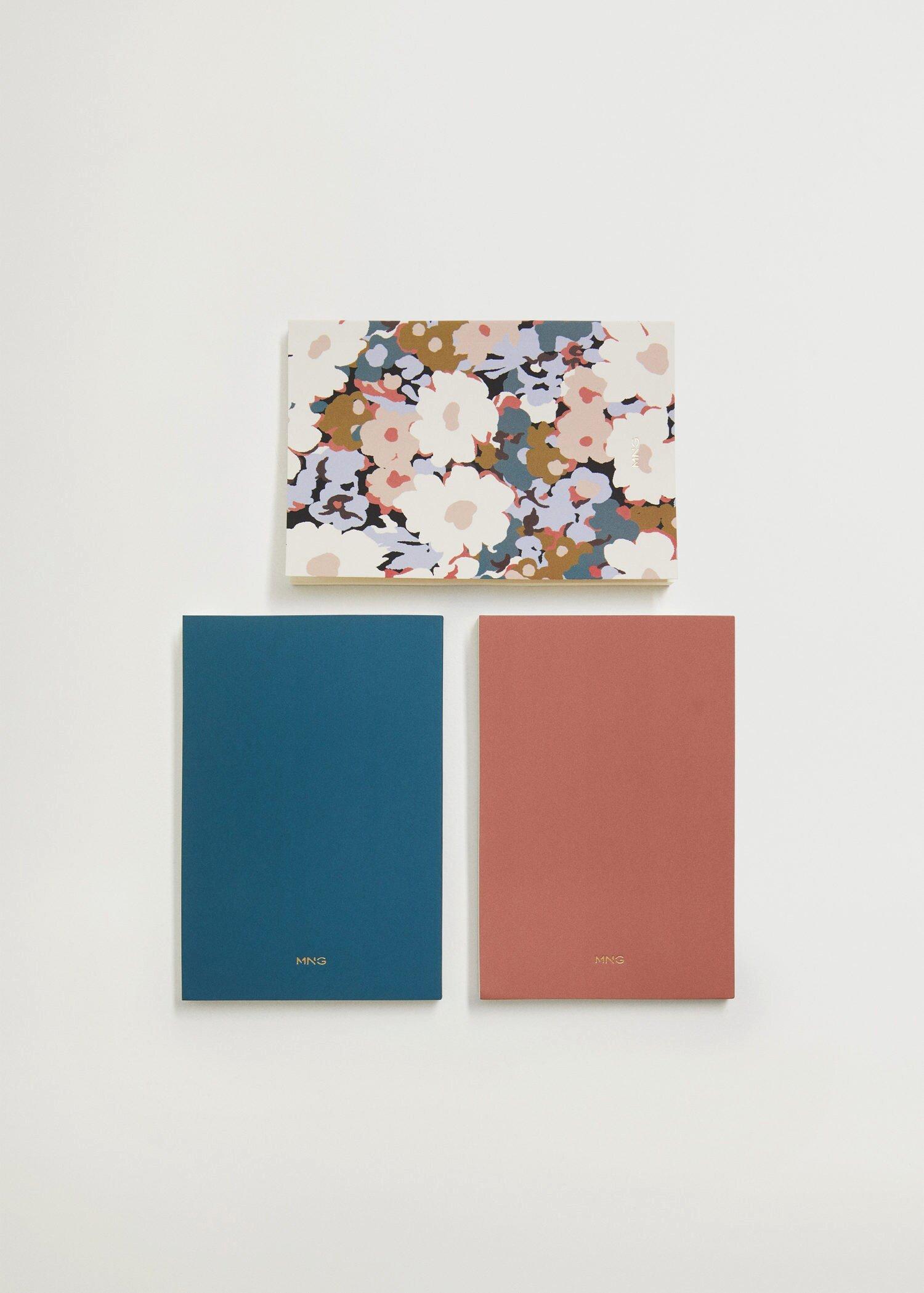 Pastel Pink Combined Notebooks, Women, , large image number 2