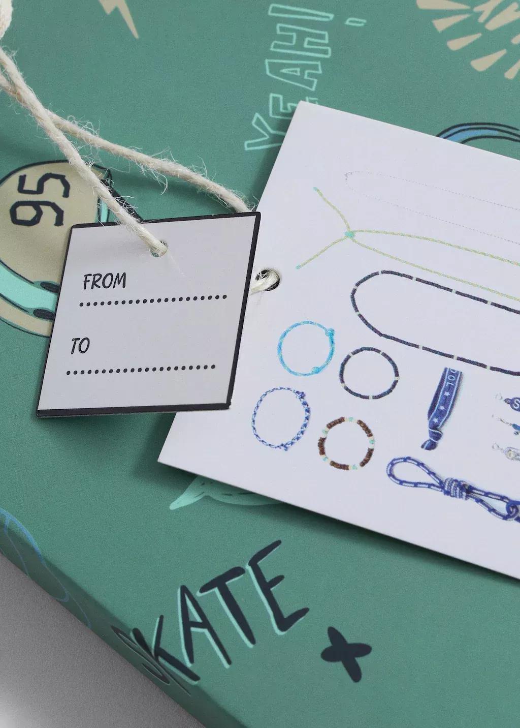 Blue Birthday Gift Box, Kids Boy, Medium Blue, large image number 1
