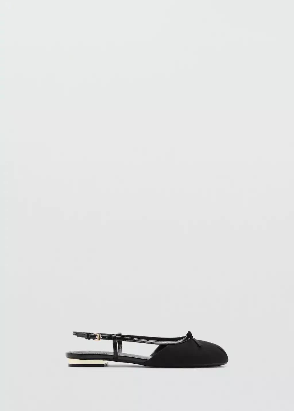 Black Ballerina Decorative Bow Tie, , large image number 3