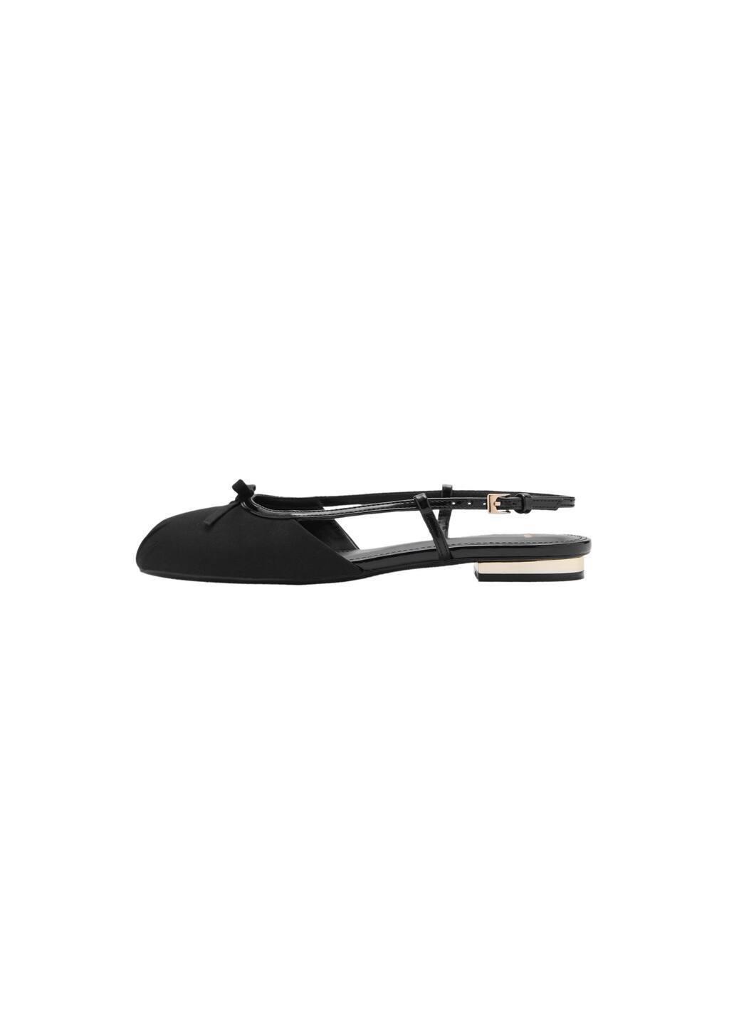 Black Ballerina Decorative Bow Tie, Black, large image number 3