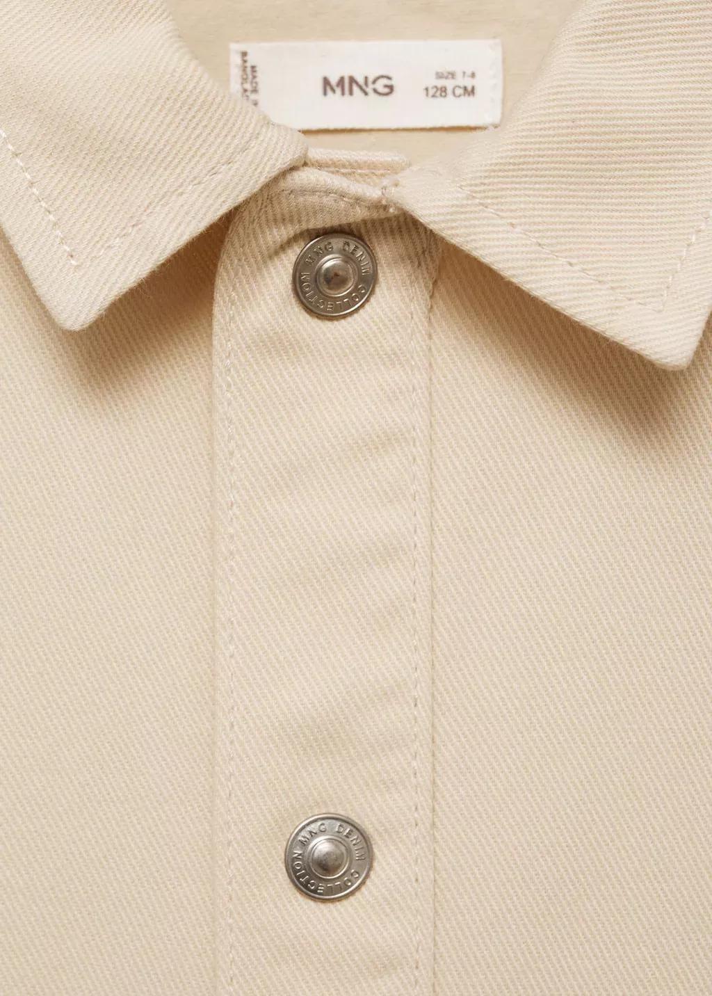 Brown Lt Pastel Twill Jacket With Pockets, Kids Boy, , large image number 1