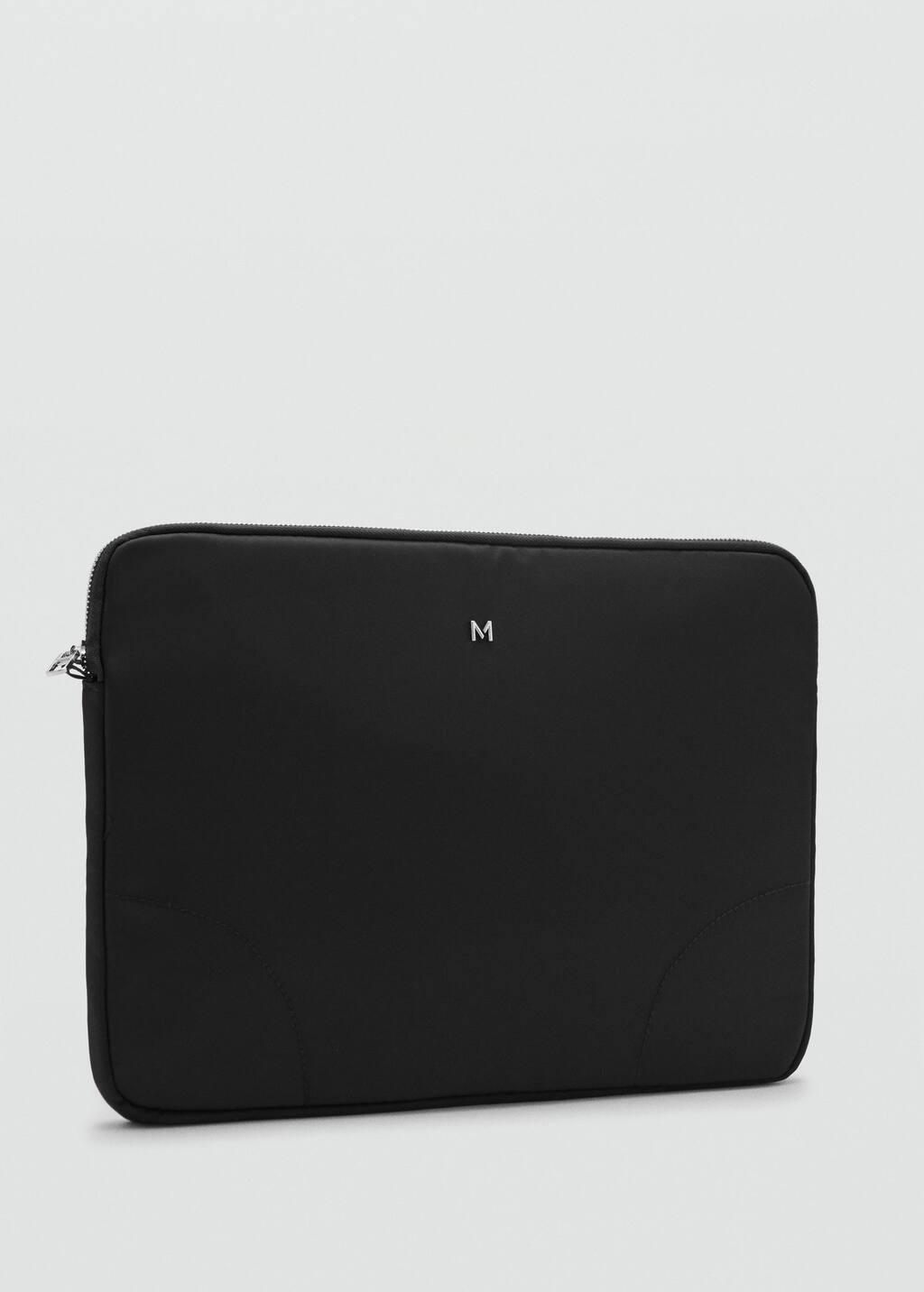 Black Nylon Laptop Case, , medium