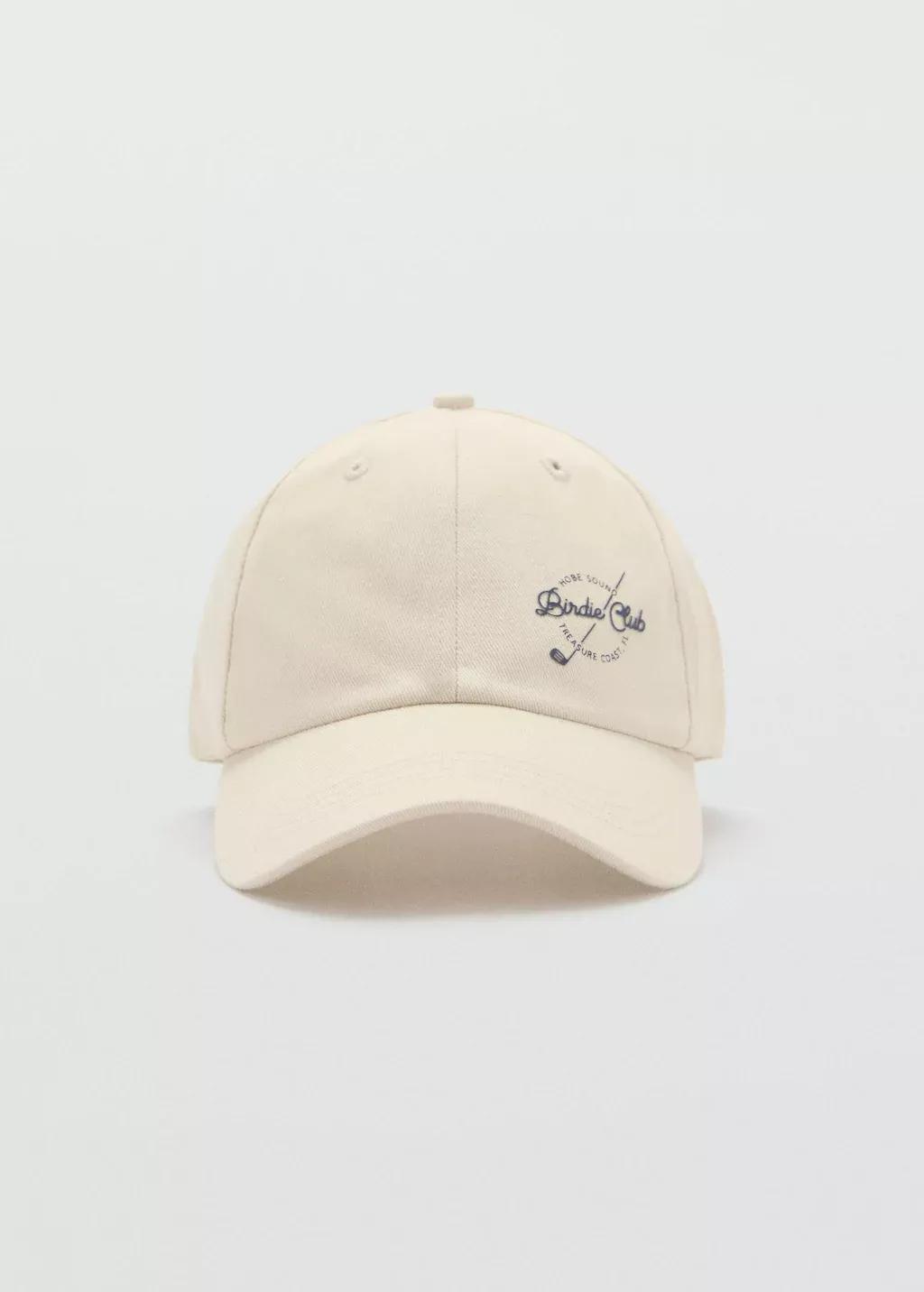 Brown Lt Pastel Cap With Visor And Logo, Kids Boy, , medium