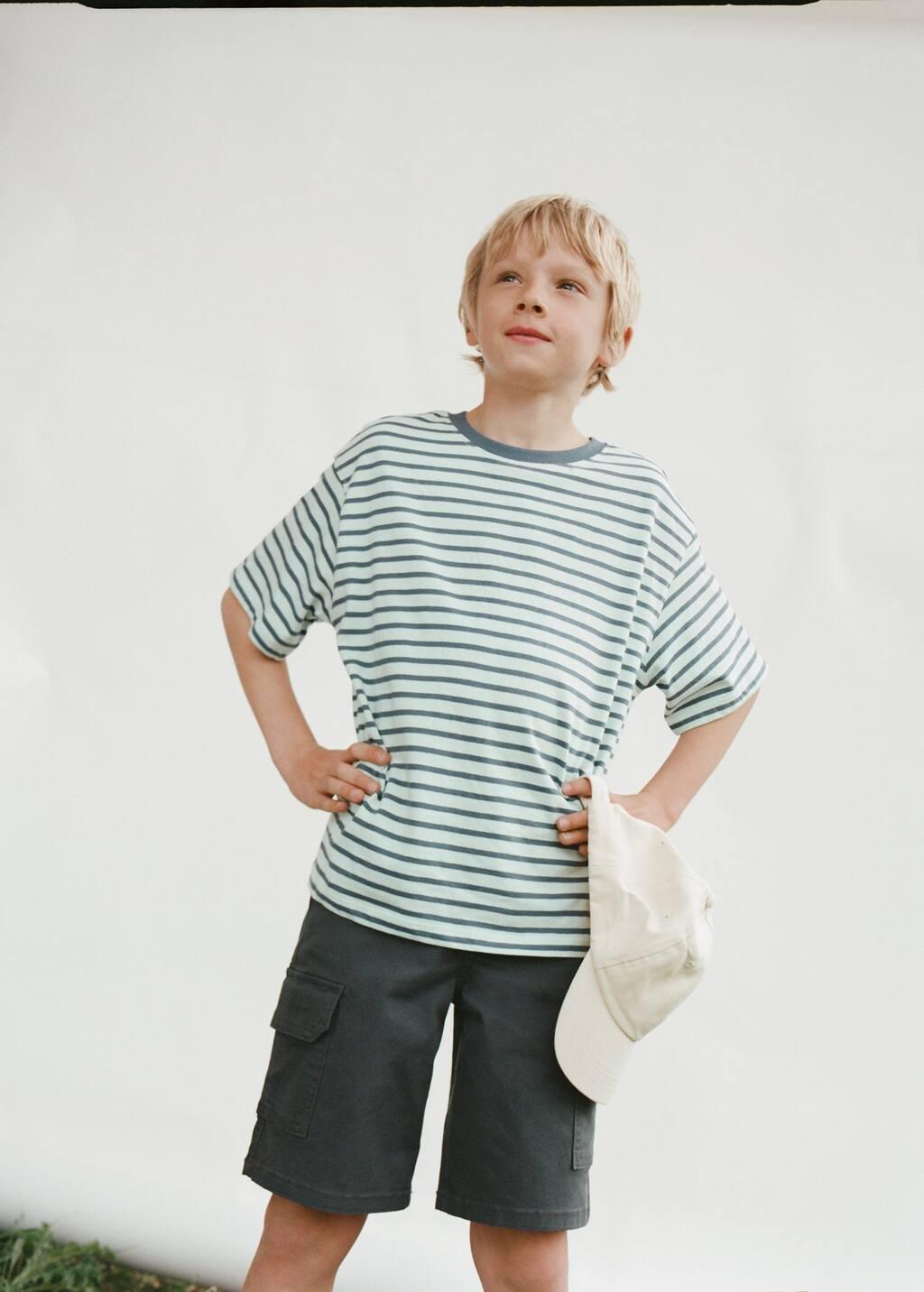 Brown Lt Pastel Cap With Visor And Logo, Kids Boy, Light Pastel Brown, large image number 3