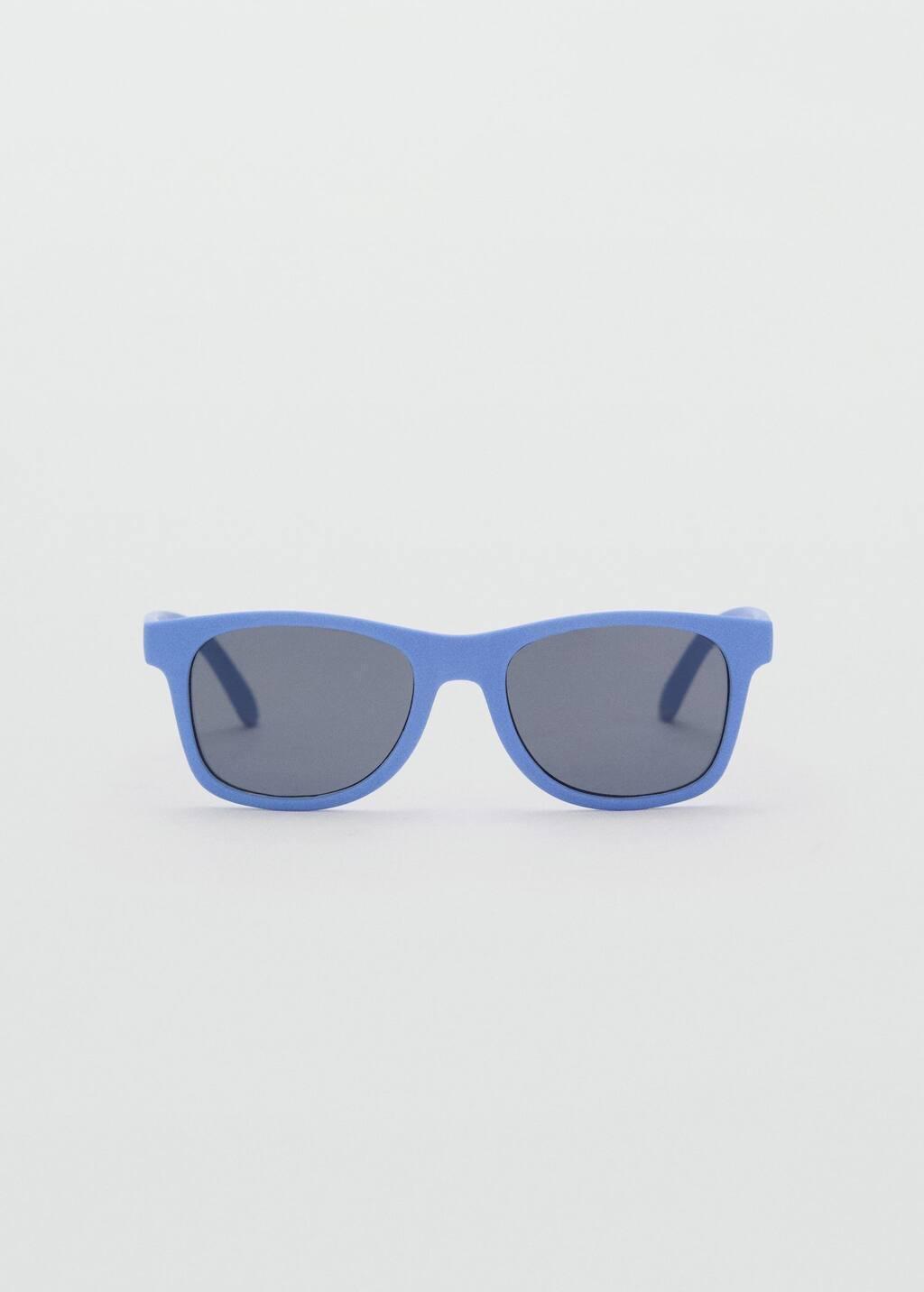 Blue Rectangular Sunglasses, Baby Boy, Medium Blue, large image number 4