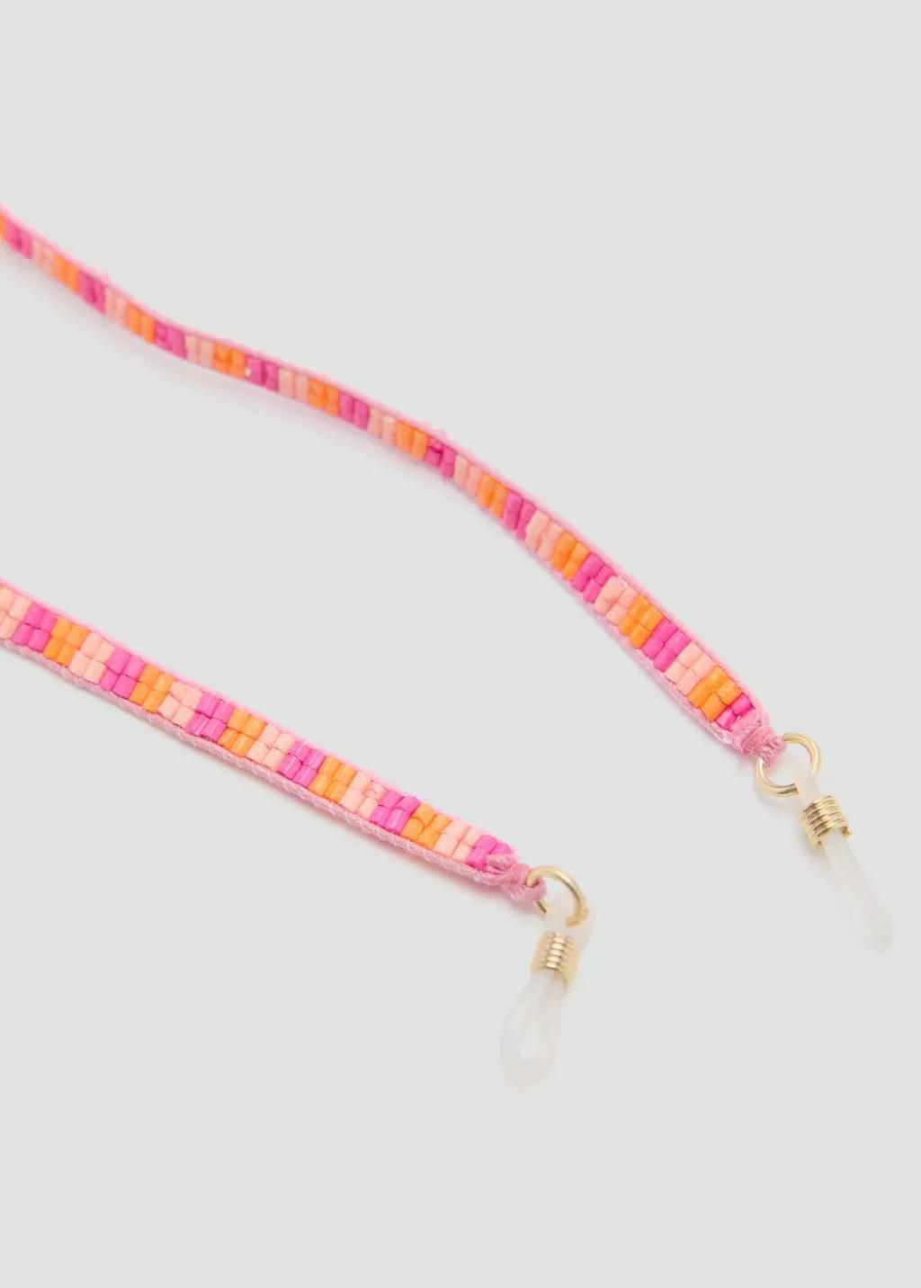 Pink Glasses Cord, Kids Girl, Pink, large image number 0