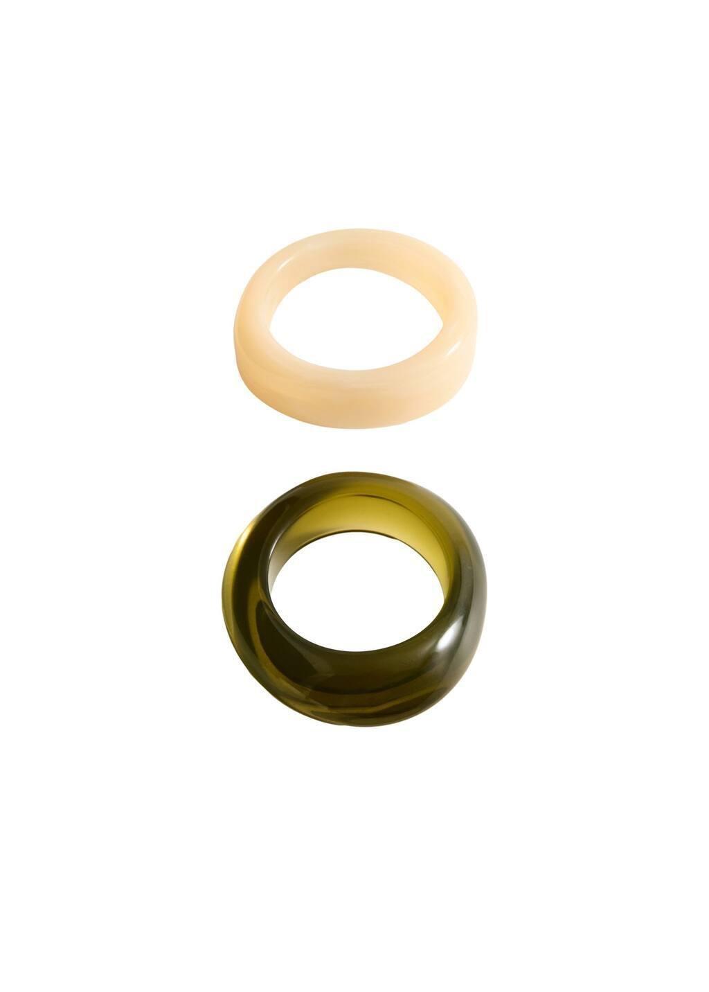 Green Set Of 2 Matching Bracelets, Green, large image number 2