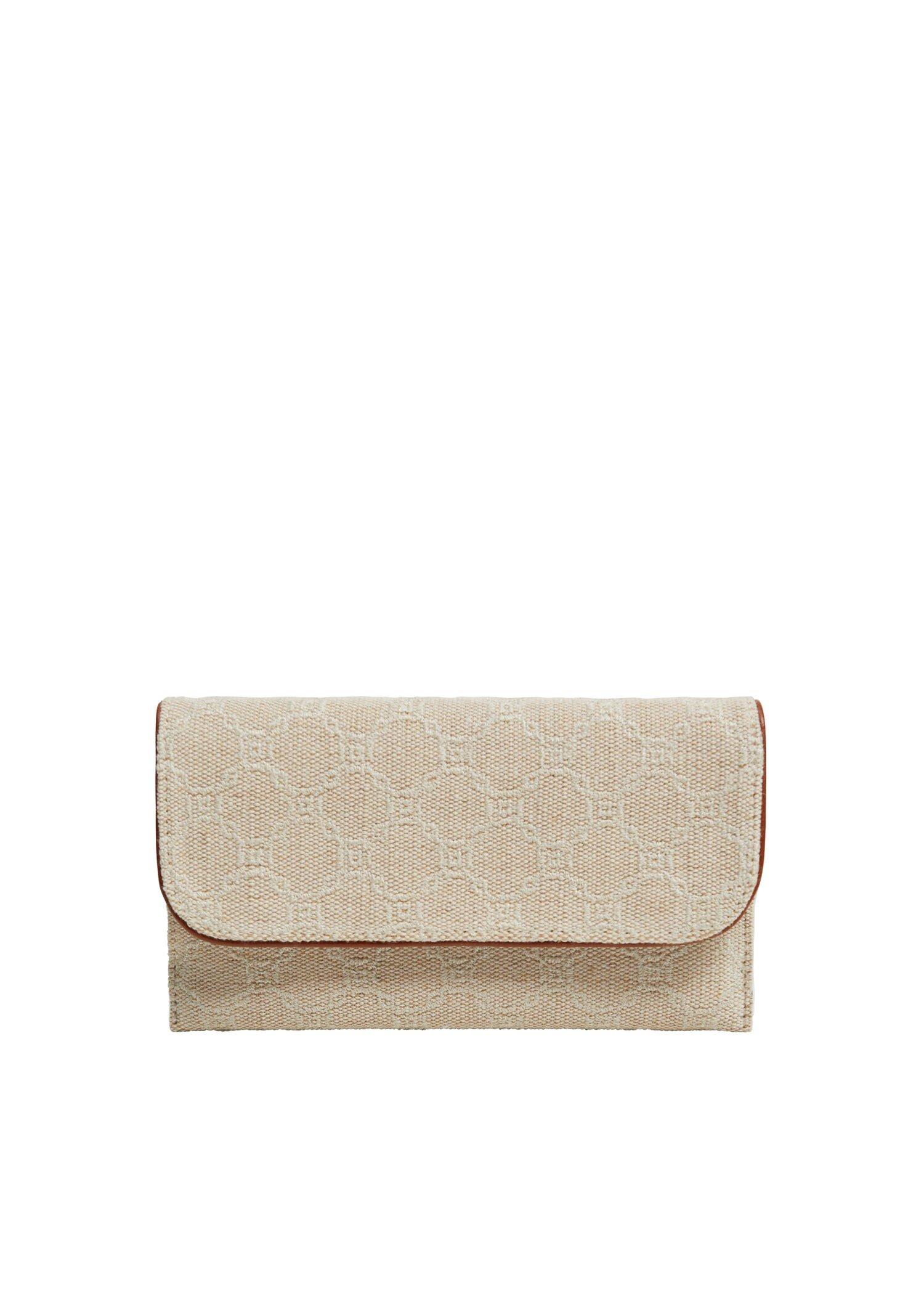 natural white Jute wallet with chain, Women, , large image number 1