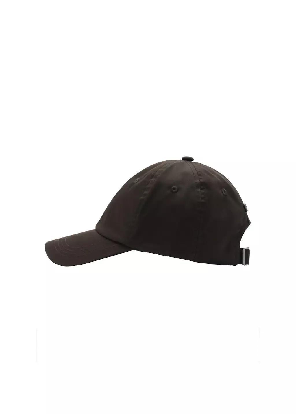 Brown Cotton Visor Cap, Brown, large image number 2